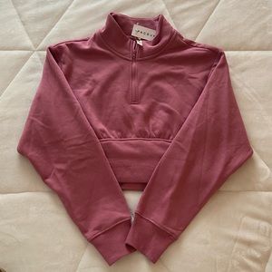 LA Hearts by PacSun Cropped Half-Zip Pullover